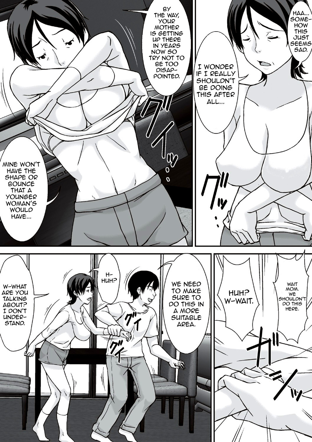 Hentai Manga Comic-Hey! What Are You Doing Making a Pass at Your Mother!-Read-11